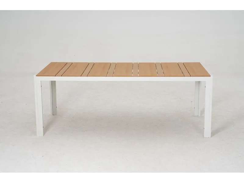 Schou Tisch Noah 205 x 90cm – Grau, Teak Schou Tisch Noah 205 x 90cm – Grau, Teak