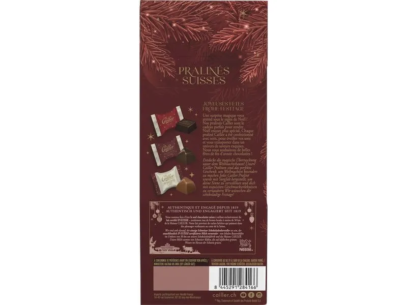 Cailler Pralinen Christmas Magic 125 g Cailler Pralinen Christmas Magic 125 g