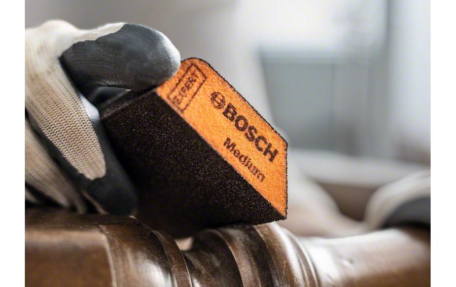 Bosch Professional Unischleifblock Expert S471, 69 x 97 x 26 mm, fein