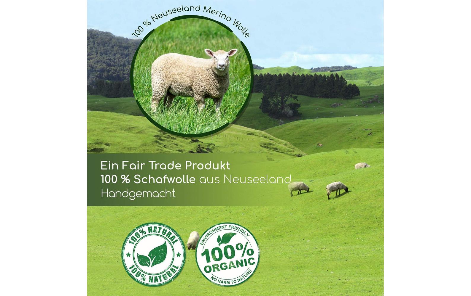 Luana Rose Trocknerbälle, Weiss, 6er-Set