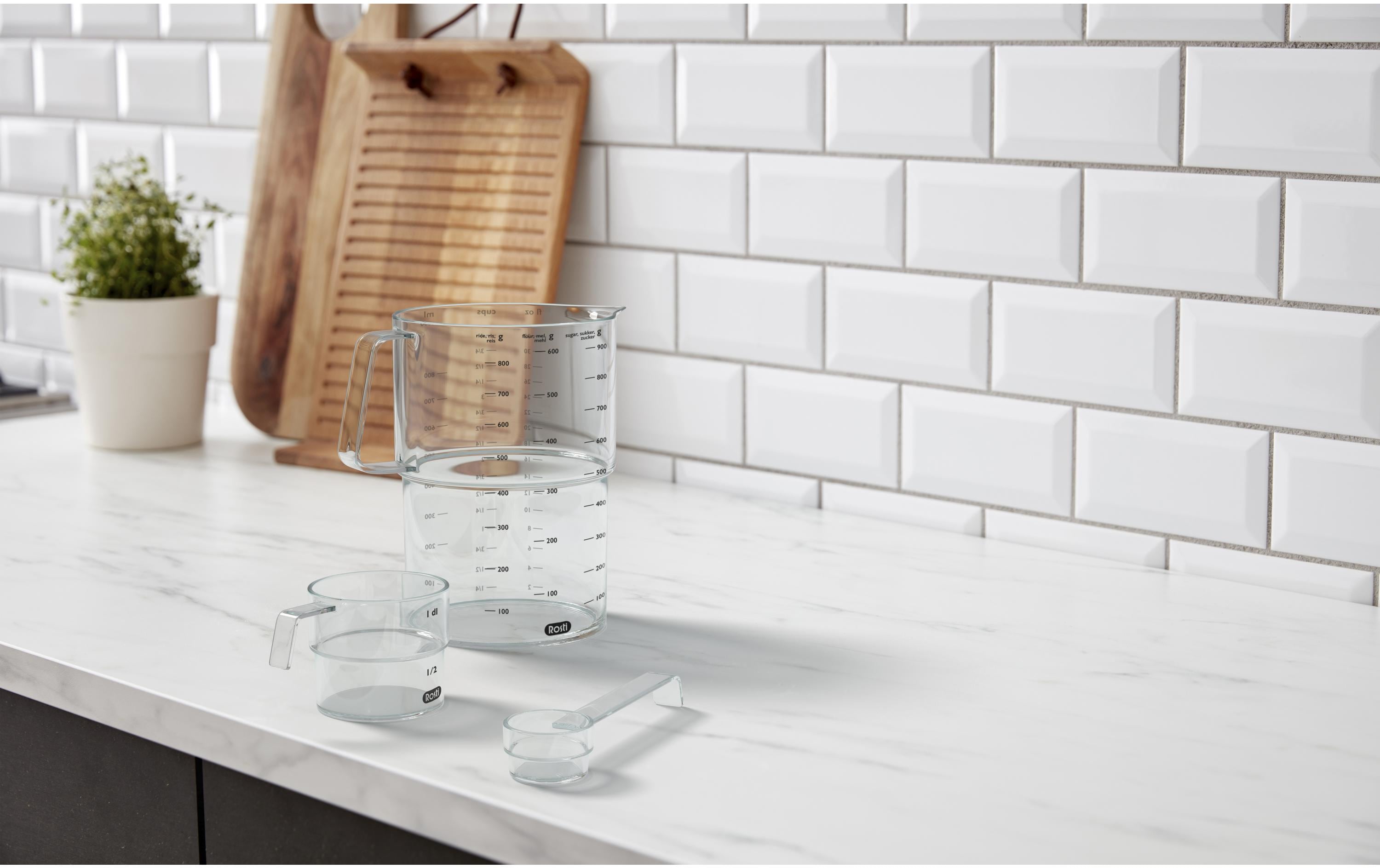 Rosti Messbecher Mensura 1 dl, Transparent