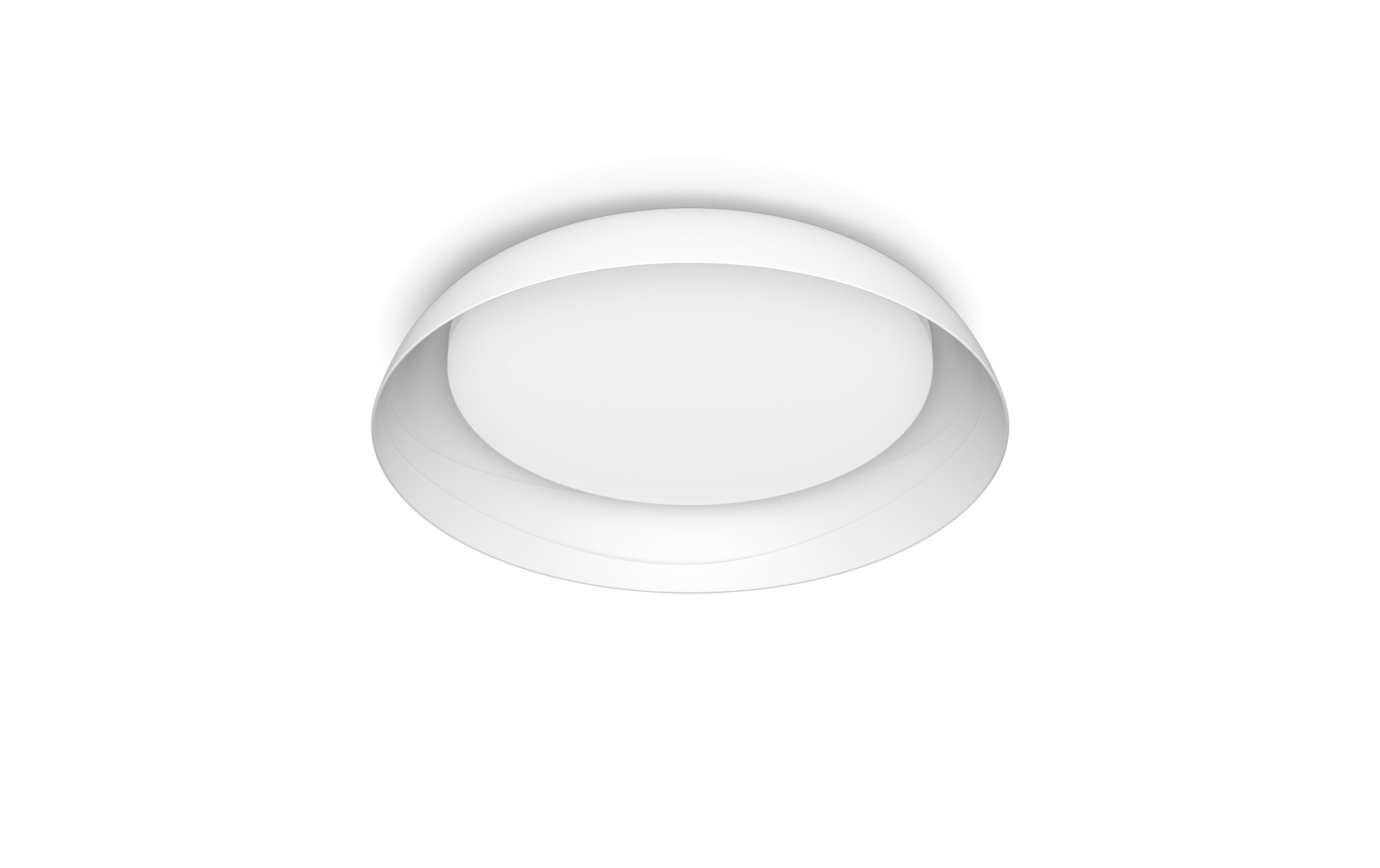 Philips Deckenleuchte Fleta Ultra-Efficient 2700K, 1850 Lm, Weiss