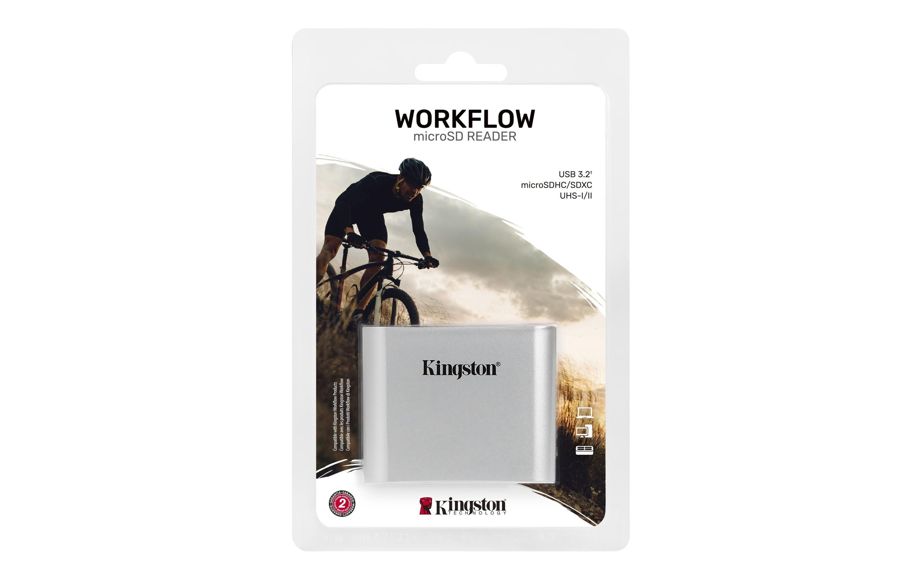 Kingston Card Reader Extern Workflow Dual-Slot mSD