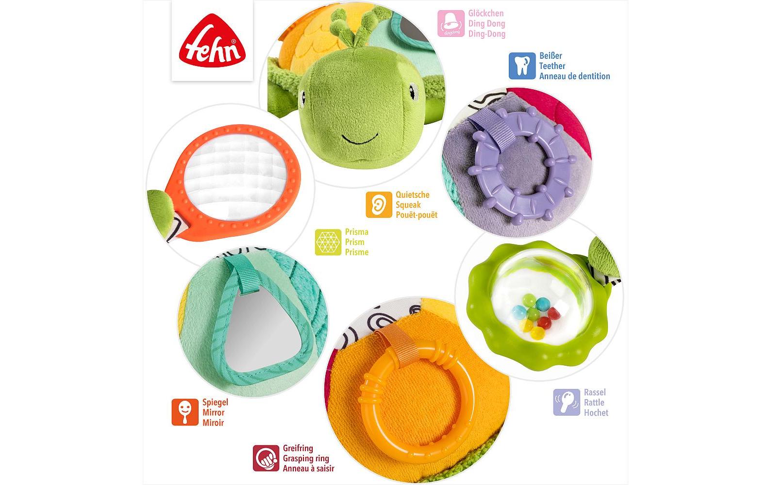 fehn Activity-Meeresschildkröte XL Grün/Mehrfarbig