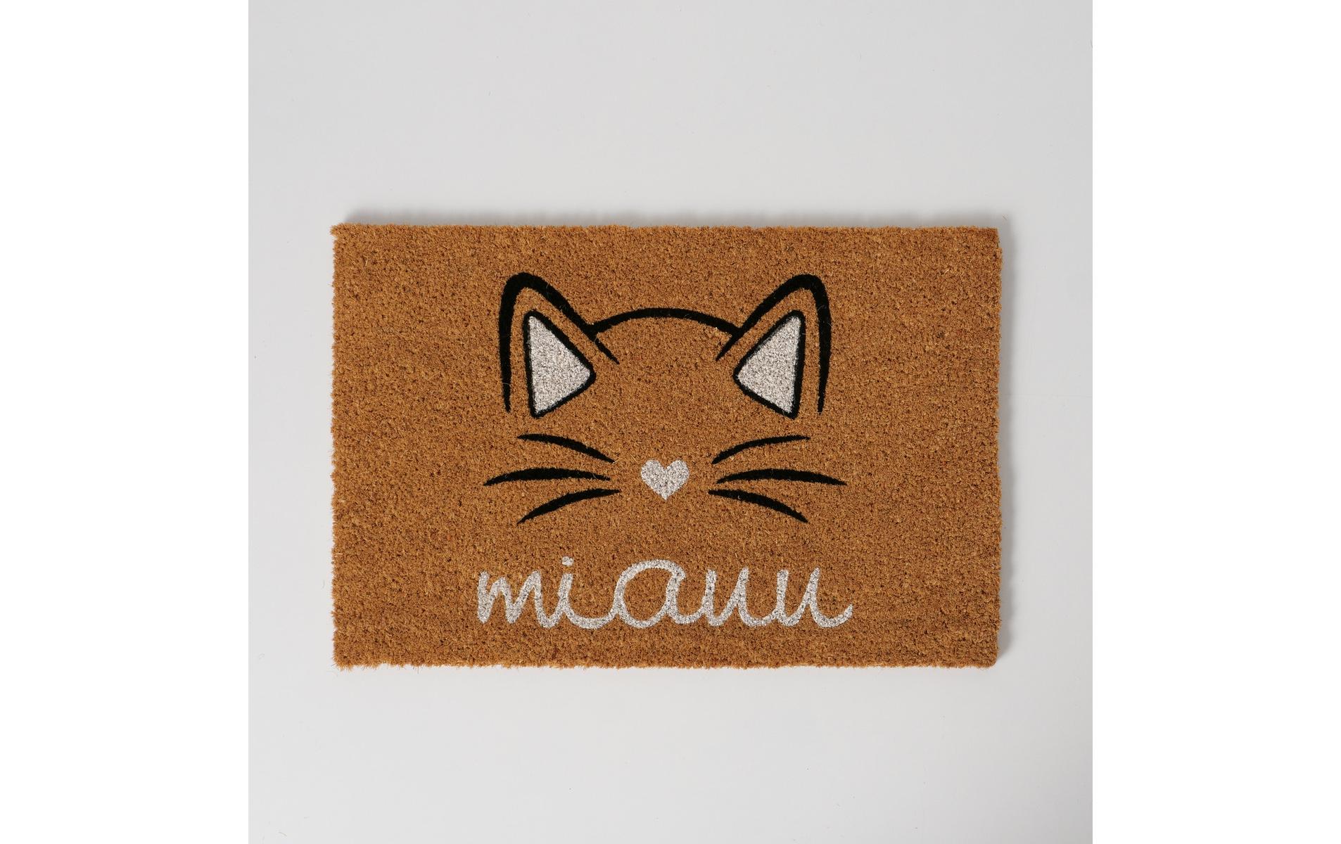 Boltze Fussmatte Miauu 40 cm x 60 cm