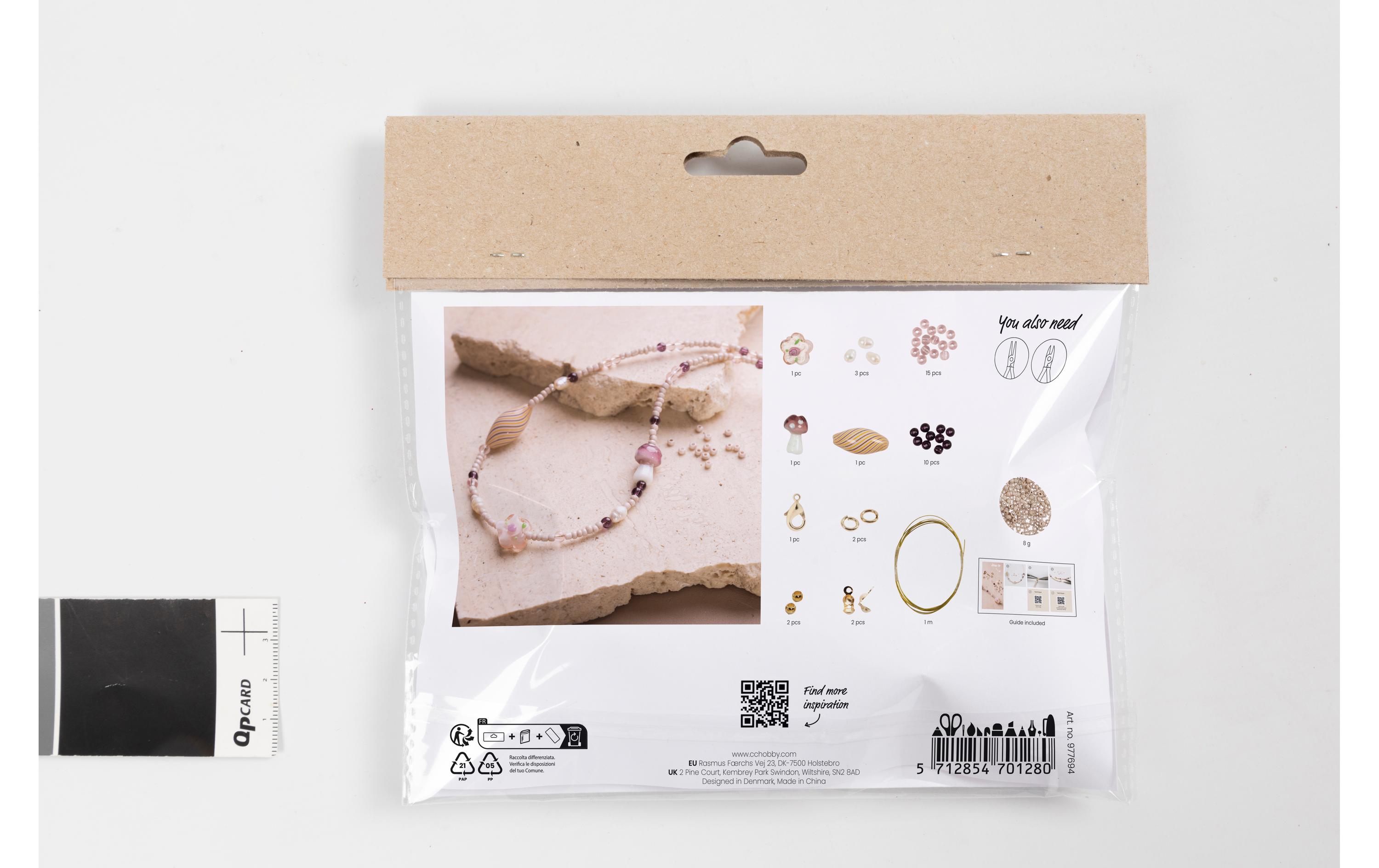 Creativ Company Schmuck Bastelset Halskette Rosétöne Creativ Company Schmuck Bastelset Halskette Rosétöne