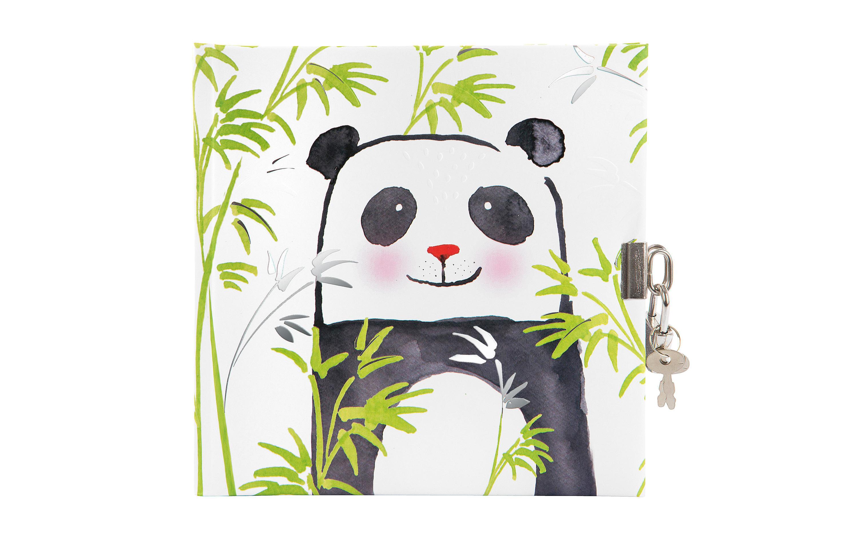 Goldbuch Tagebuch Panda