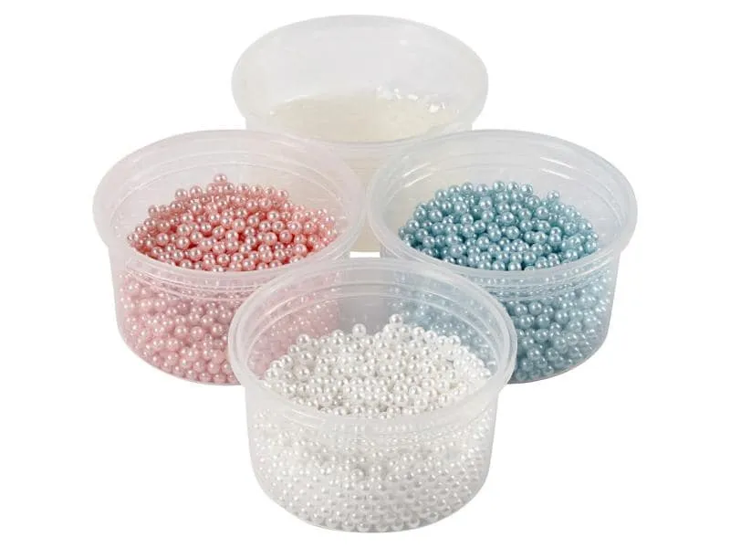 Creativ Company Modellier-Set Pearl Clay 3 x 25 g