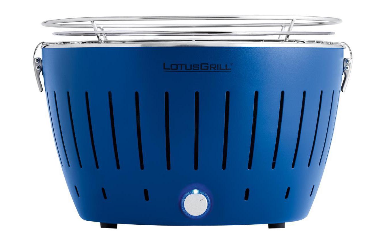 LotusGrill Tischgrill Original, Tiefblau, Ø 32 cm
