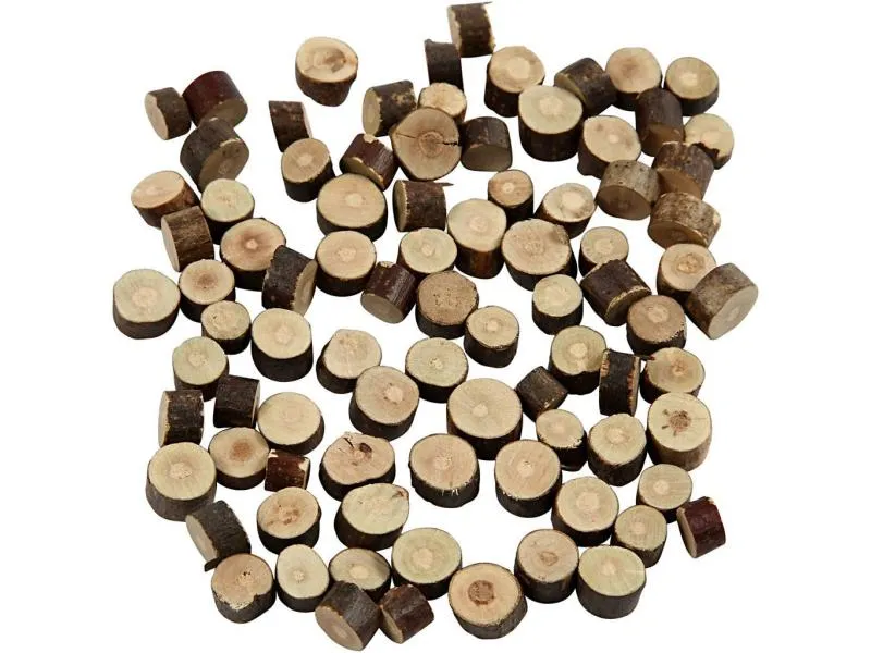 Creativ Company Holzscheiben klein Mix Ø 0.7-1 cm Creativ Company Holzscheiben klein Mix Ø 0.7-1 cm