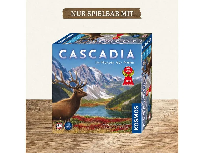 Kosmos Familienspiel Cascadia: Landmarks -DE- Kosmos Familienspiel Cascadia: Landmarks -DE-