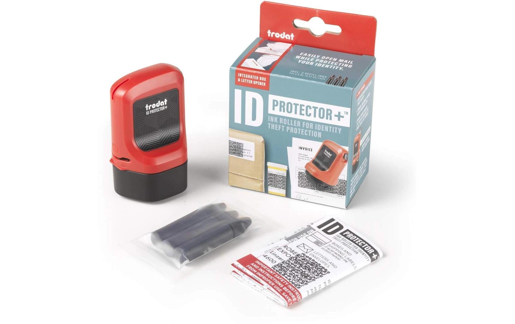 Trodat Stempel ID Protector Rot / Schwarz