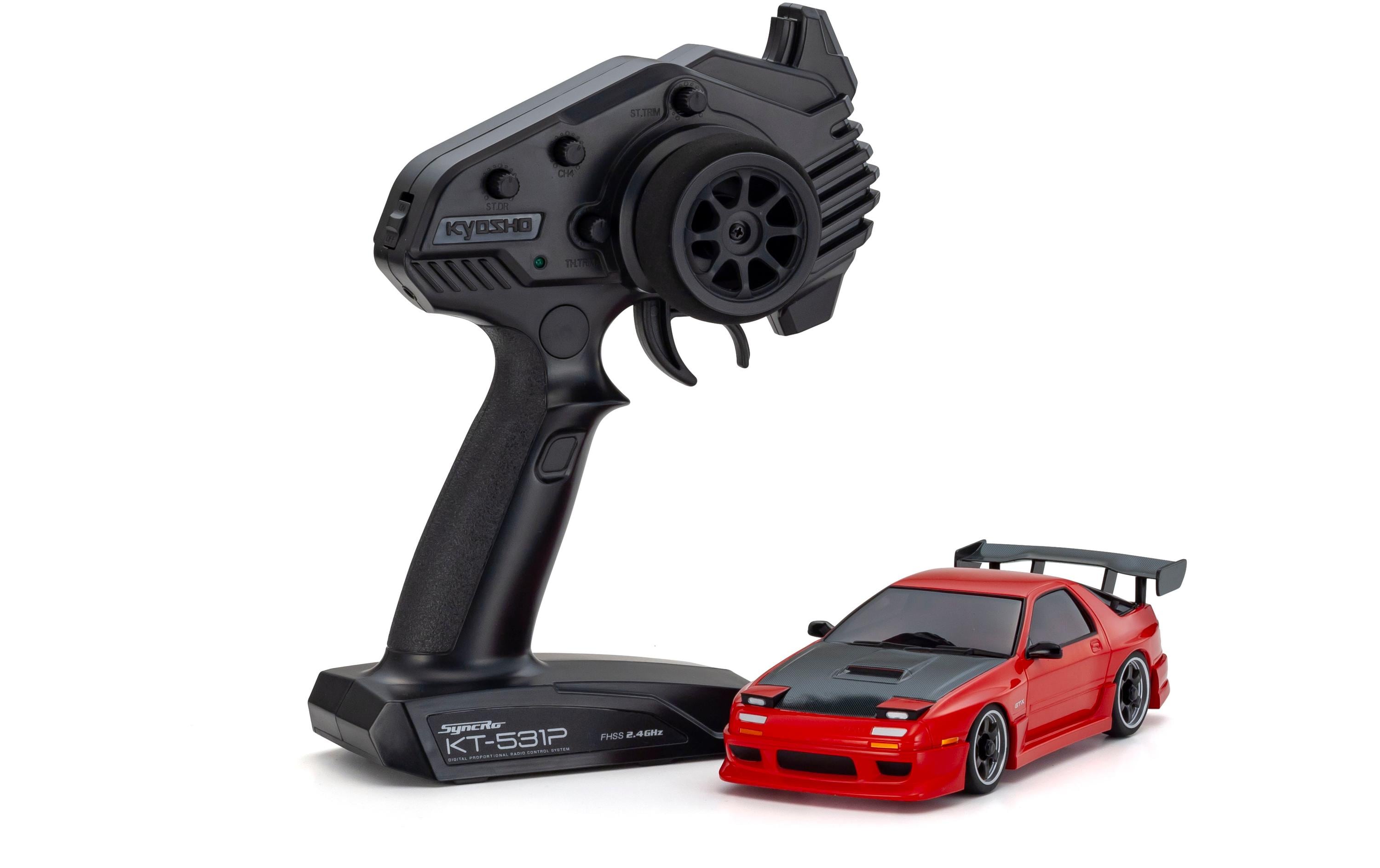 Kyosho Mini-Z MA020 Mazda Savanna RX7 FC3s Aero-Kit, ARTR, Rot