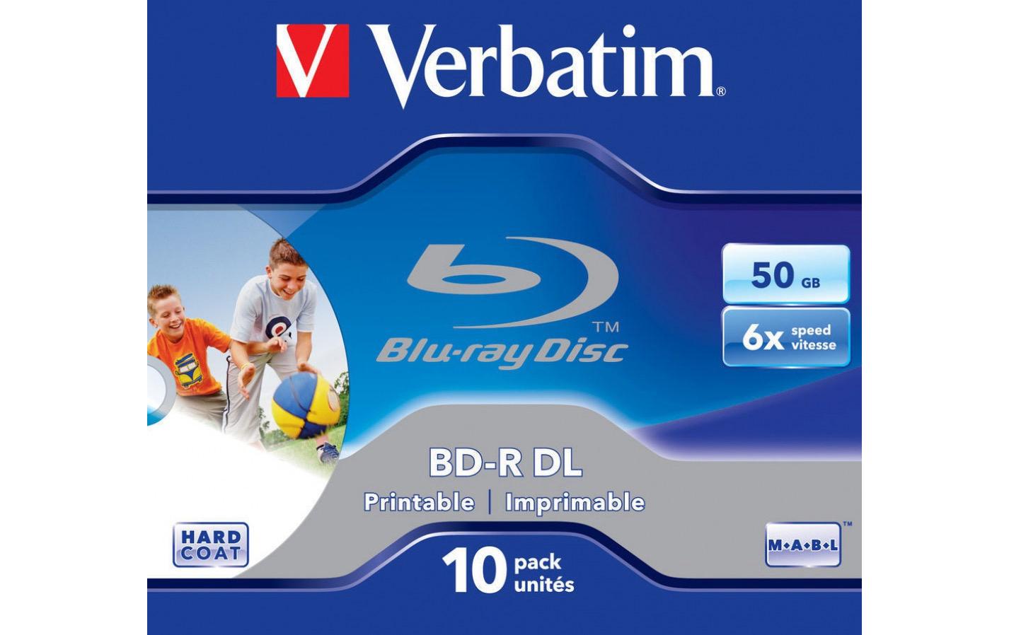 Verbatim BD-R 50 GB, Jewelcase (10 Stück)