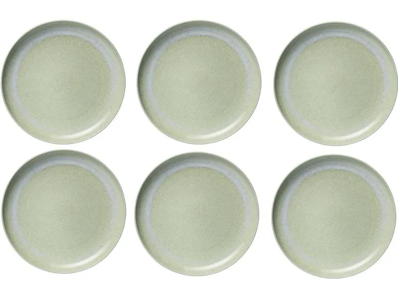 Villeroy & Boch Speiseteller Perlemor Alga Ø 27.1 cm, 6 Stück,Grün Villeroy & Boch Speiseteller Perlemor Alga Ø 27.1 cm, 6 Stück,Grün