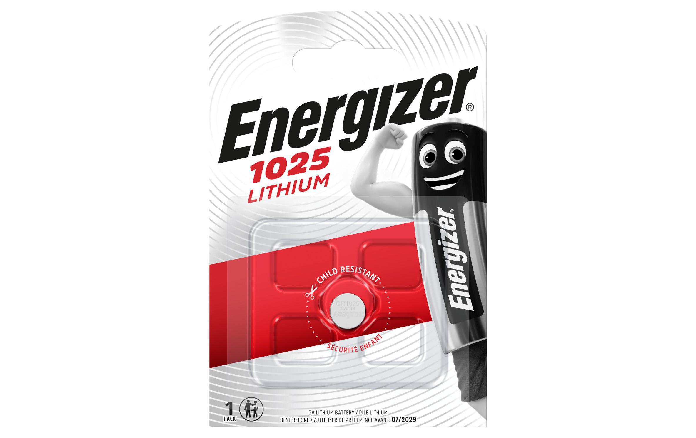 Energizer Knopfzelle Lithium 1025 1 Stück