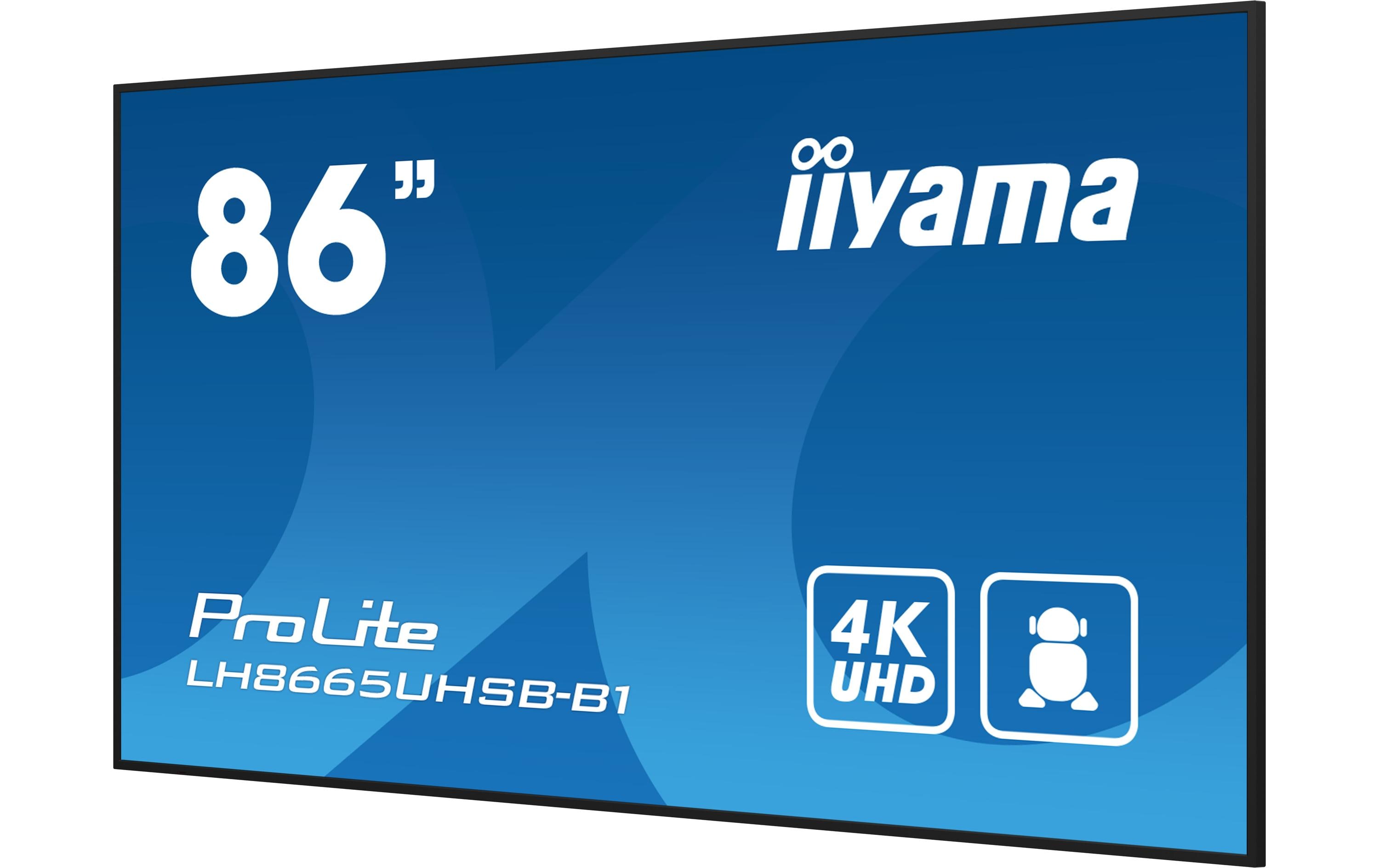 iiyama LH8665UHSB-B1 86