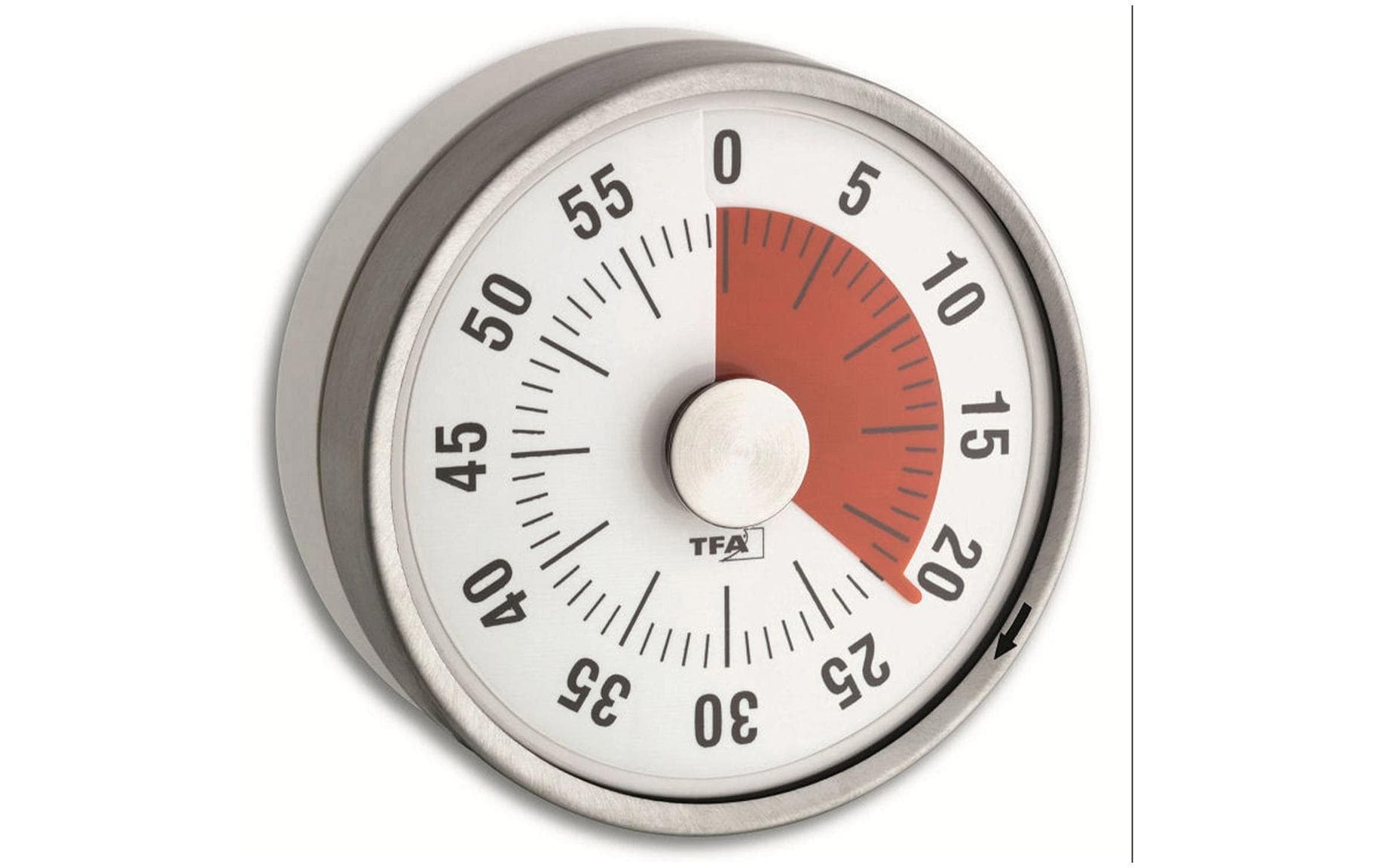 TFA Dostmann Küchentimer Puck Weiss