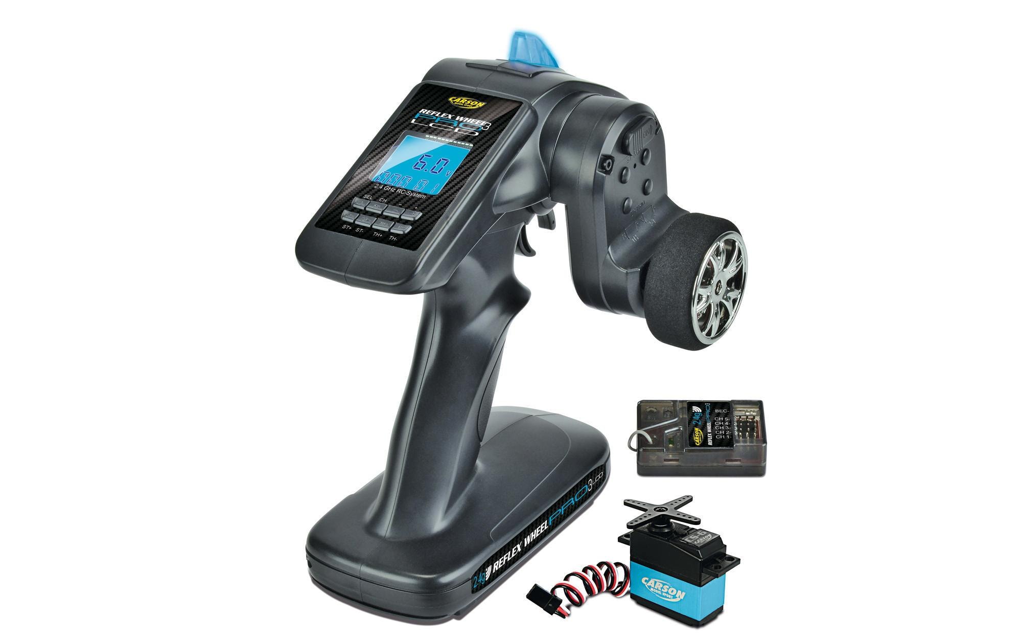 Carson Fernsteuerung Reflex Wheel Pro 3 LCD Marine mit Empfänger
