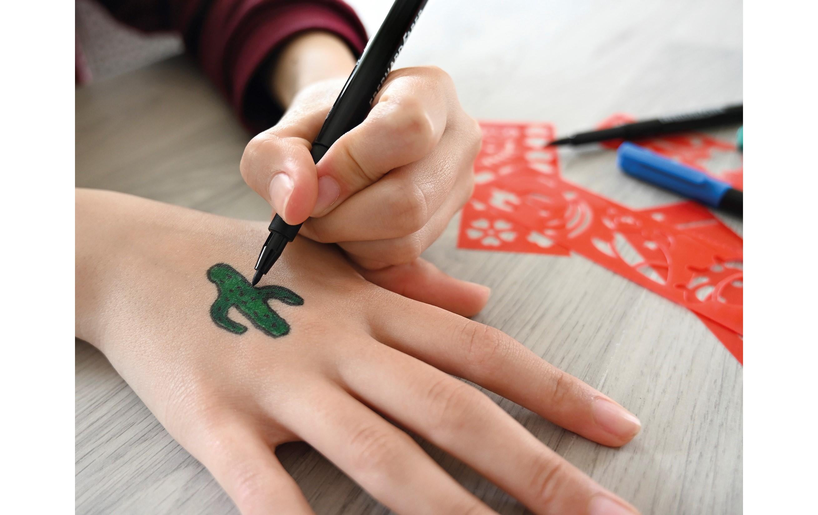 Eberhard Faber Tattoostift Set Kids, 4 Stück