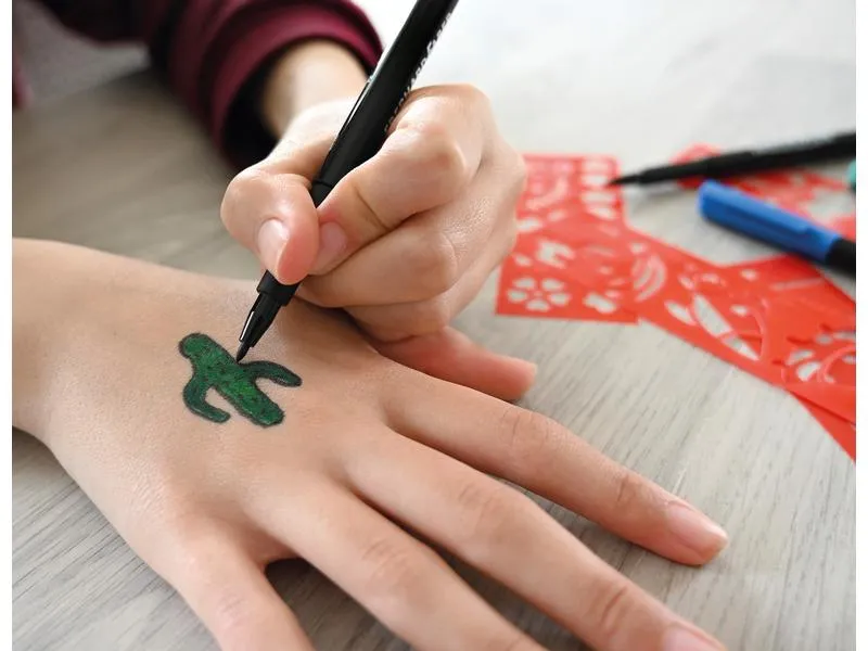 Eberhard Faber Tattoostift Set Kids, 4 Stück