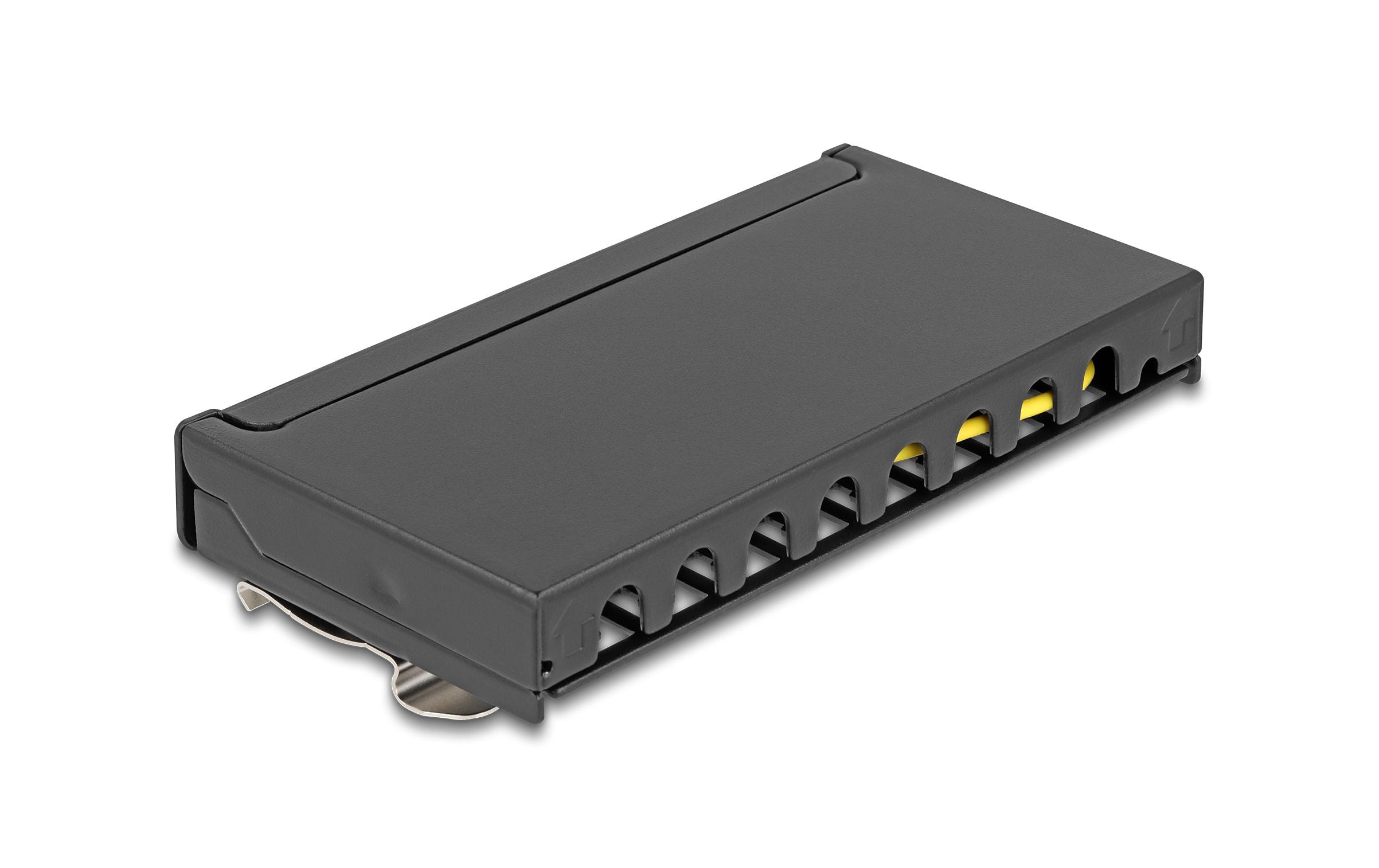 Delock Patchpanel 8-Port Desktop/DIN-Rail/Wand