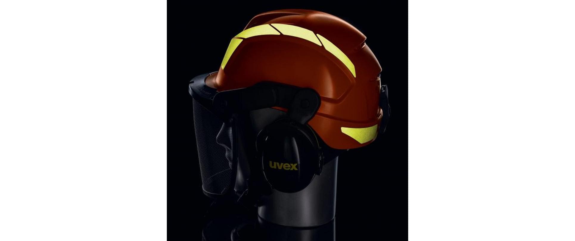 uvex Schutzhelm Pheos Forestry, Orange