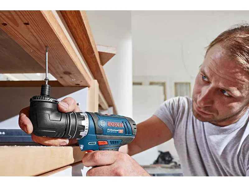 Bosch Professional Akku-Bohrschrauber GSR 12 V-15 FC Kit 2x 2.0 Ah + Aufsätze Bosch Professional Akku-Bohrschrauber GSR 12 V-15 FC Kit 2x 2.0 Ah + Aufsätze