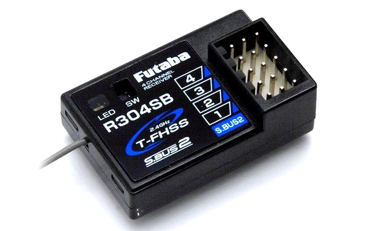Futaba Fernsteuerung T4PM Plus, 2.4 GHz T-FHSS, Inkl. R304SBS Futaba Fernsteuerung T4PM Plus, 2.4 GHz T-FHSS, Inkl. R304SBS