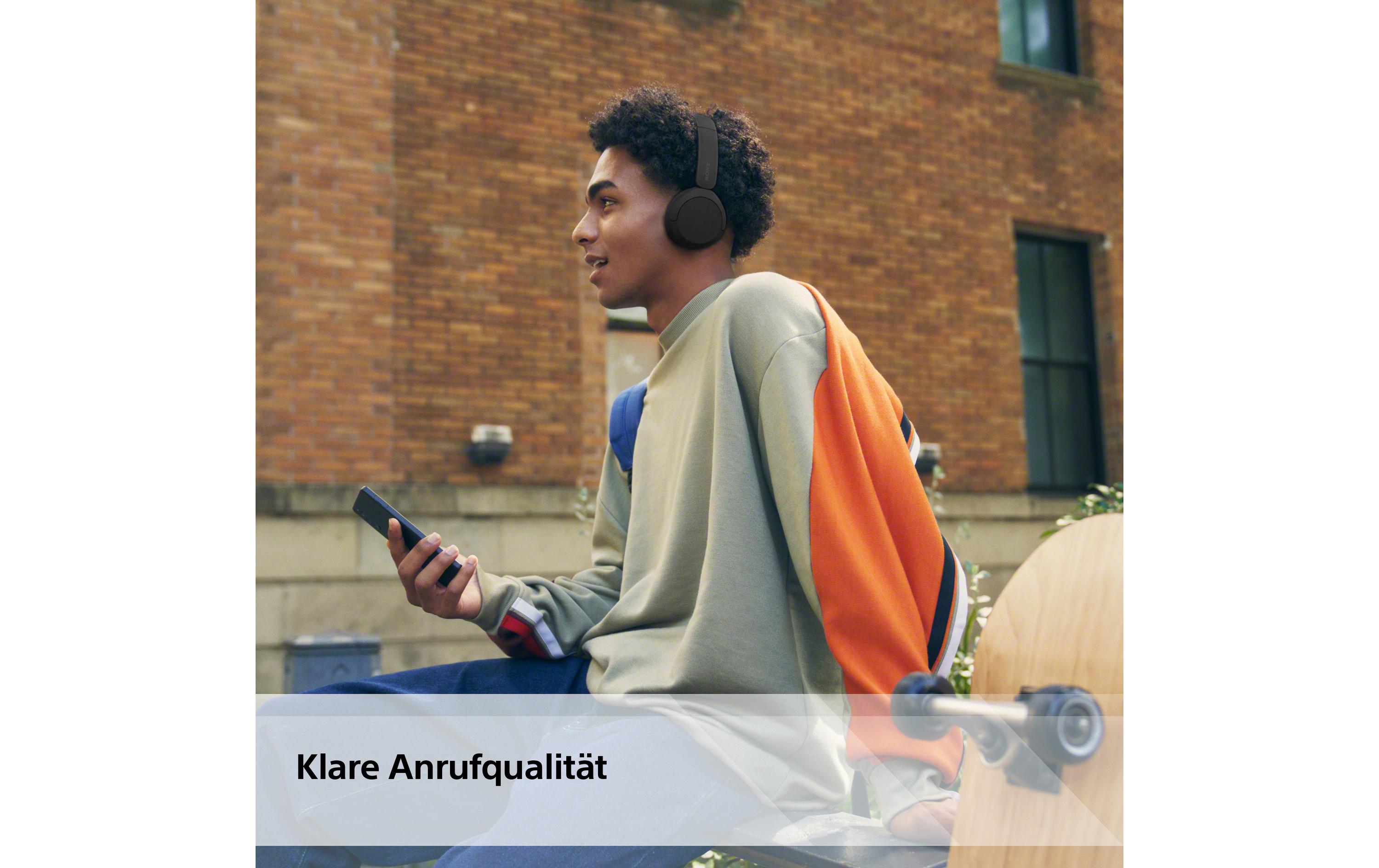 Sony Wireless Over-Ear-Kopfhörer WH-CH520 Schwarz