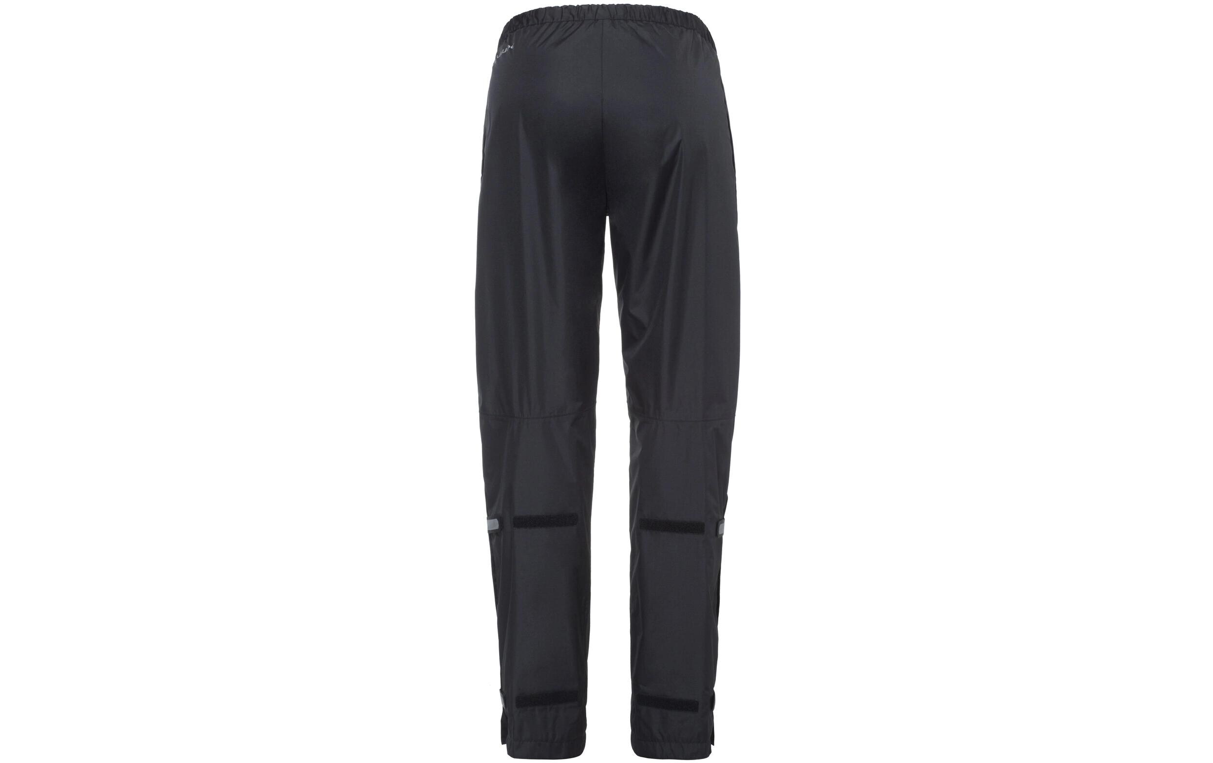 VAUDE Damen Velohose Fluid Full-Zip Grösse-36, Schwarz