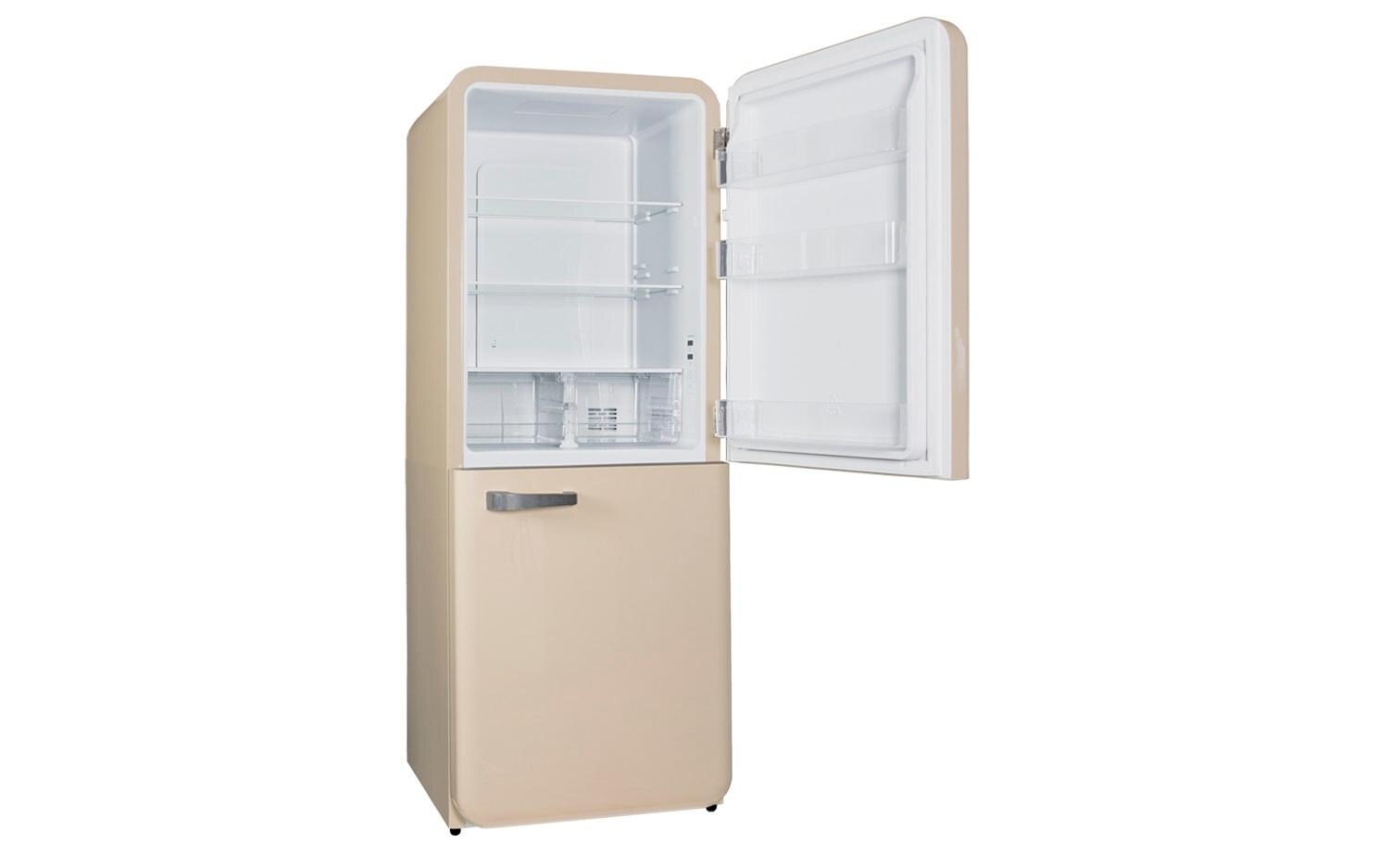 Kibernetik Kühl-Gefrierkombination KSTK401 Beige, Rechts