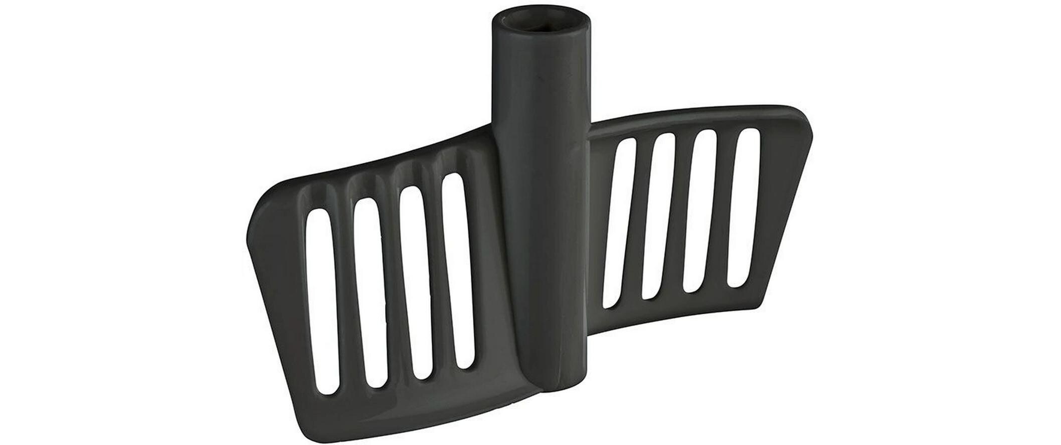 GEFU Hacker Zizo 450 ml, Transparent/Schwarz/Silber