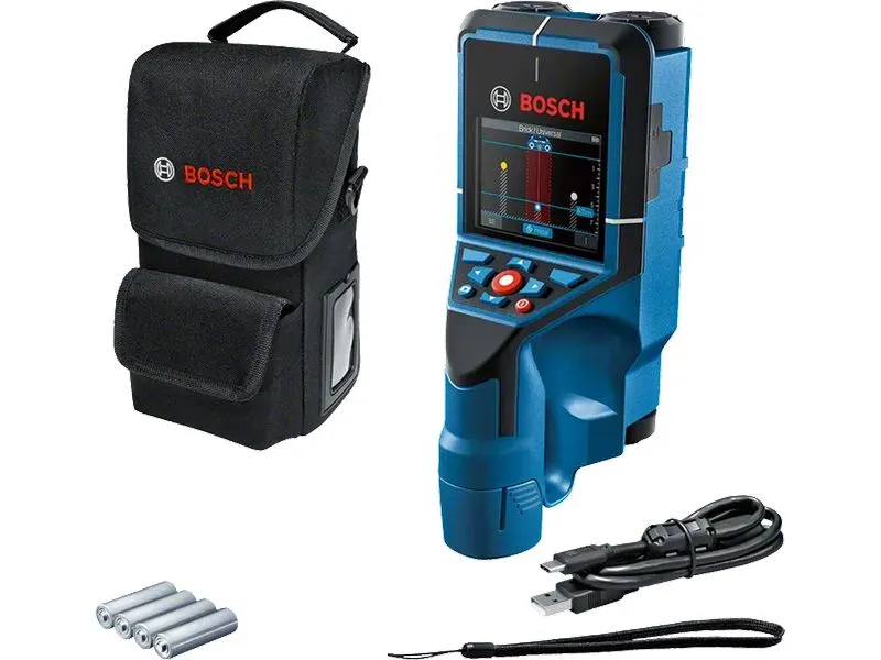 Bosch Professional PRO Wallscanner D-tect 200 C Set mit 4 x Batterie und Tasche Bosch Professional PRO Wallscanner D-tect 200 C Set mit 4 x Batterie und Tasche