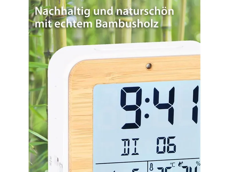 ADE Funkwecker Weiss/Nature