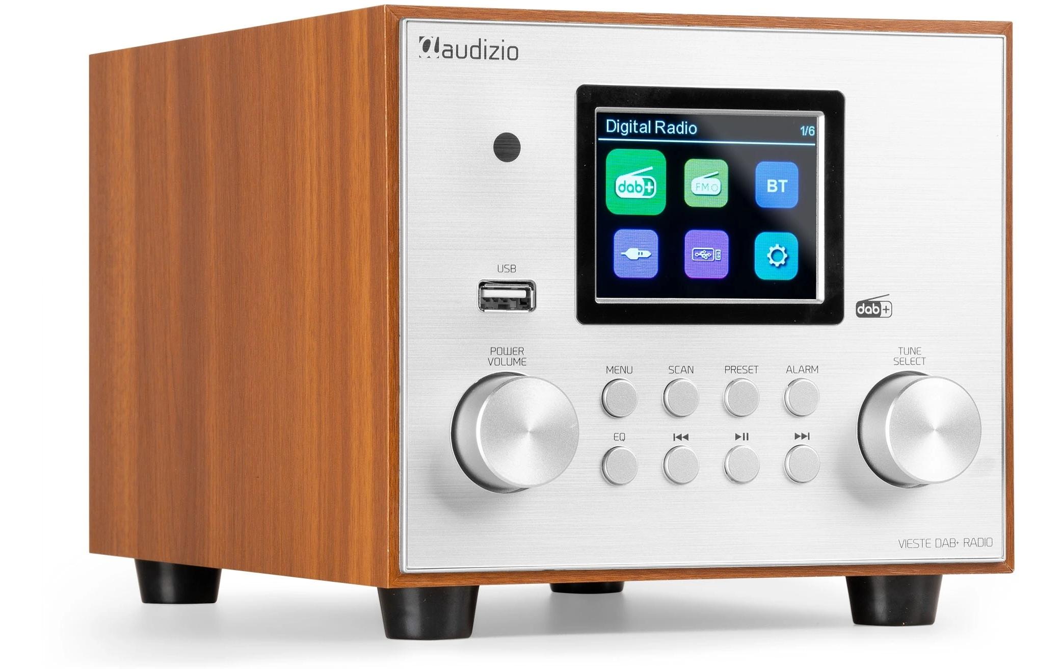 Audizio DAB+ Radio Vieste Silber