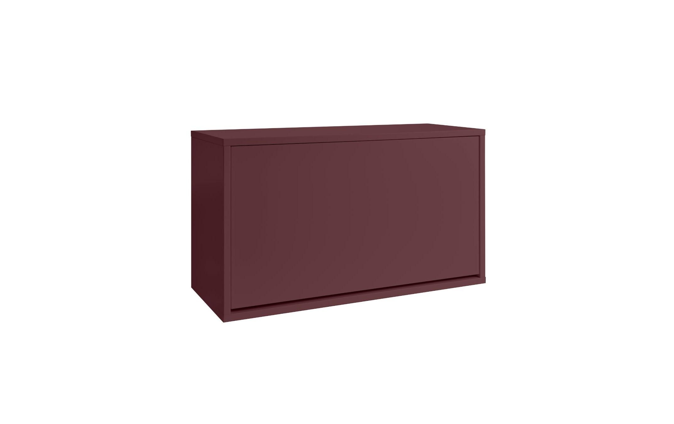 ReCollector Schuhschrank Shoe Box, 70 x 40 x 30 cm, Maroon Red