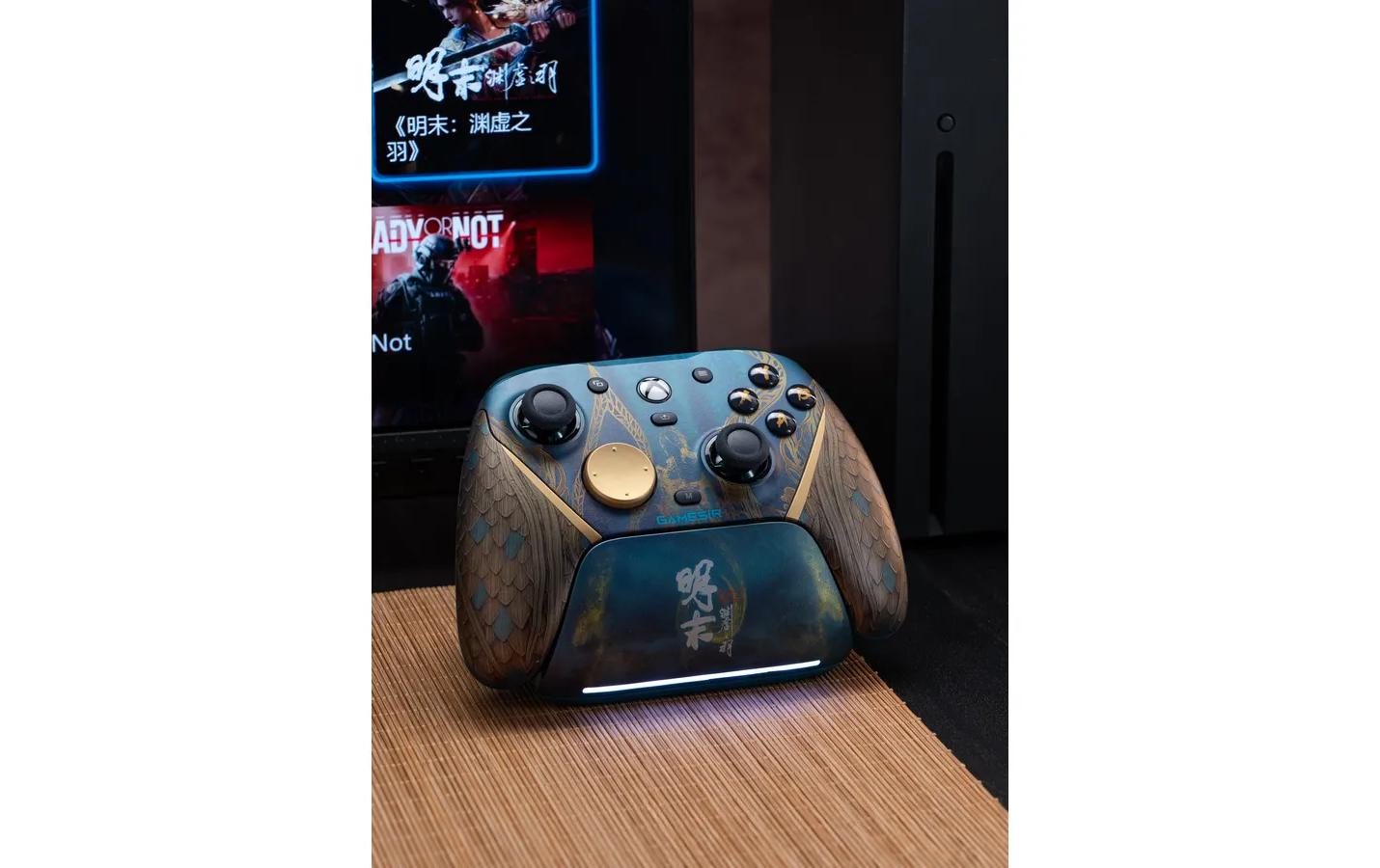 GameSIr Controller G7 Pro Wuchang Blau|Gold