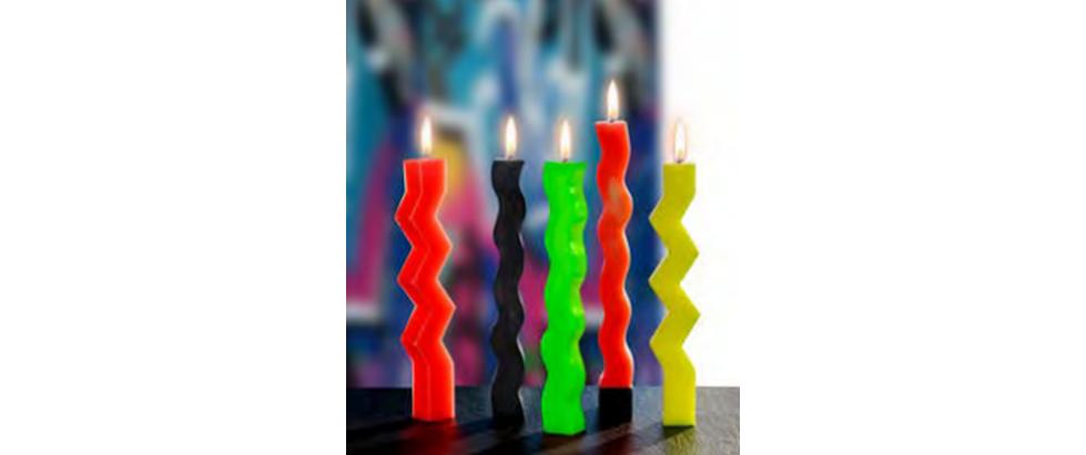 Glorex Kerzengiessform Welle Zickzack 23 x 2.8 x 2.5 cm