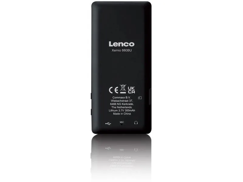 Lenco MP3 Player Xemio-860 Blau; Schwarz Lenco MP3 Player Xemio-860 Blau; Schwarz