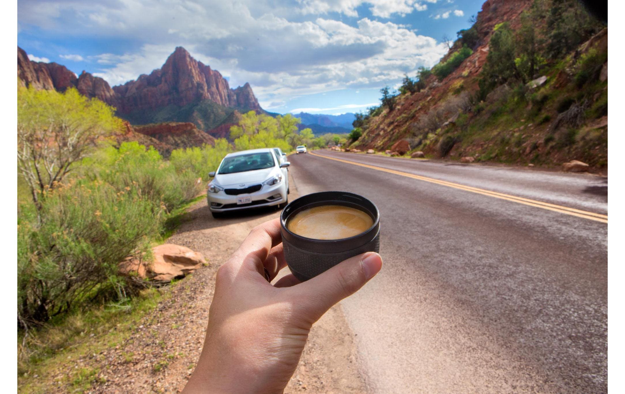 Wacaco Reisekaffeemaschine Minipresso GR Kaffee gemahlen