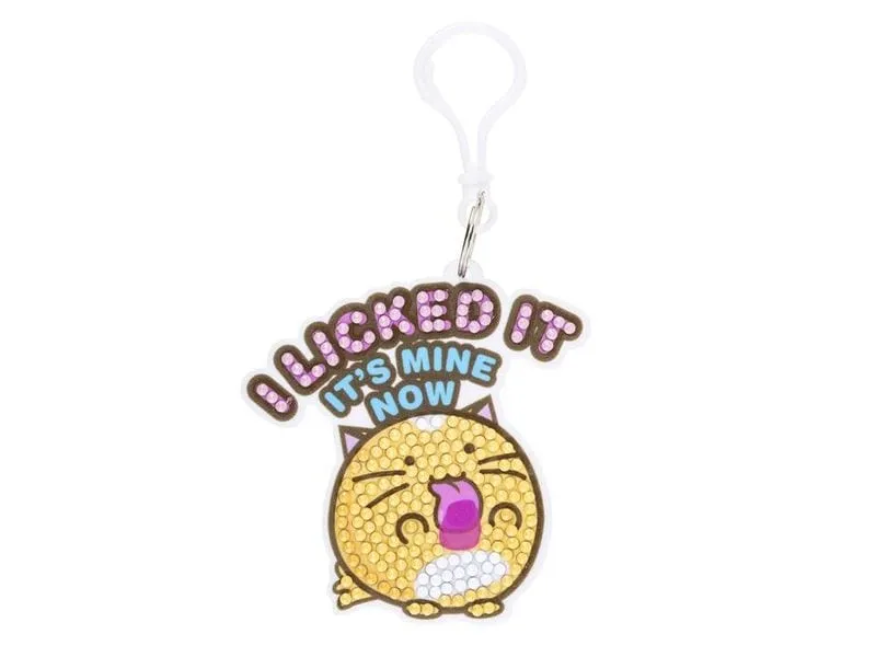 CRAFT Buddy I Licked It, Crystal Art Rucksack Anhänger mehrfarbig CRAFT Buddy I Licked It, Crystal Art Rucksack Anhänger mehrfarbig