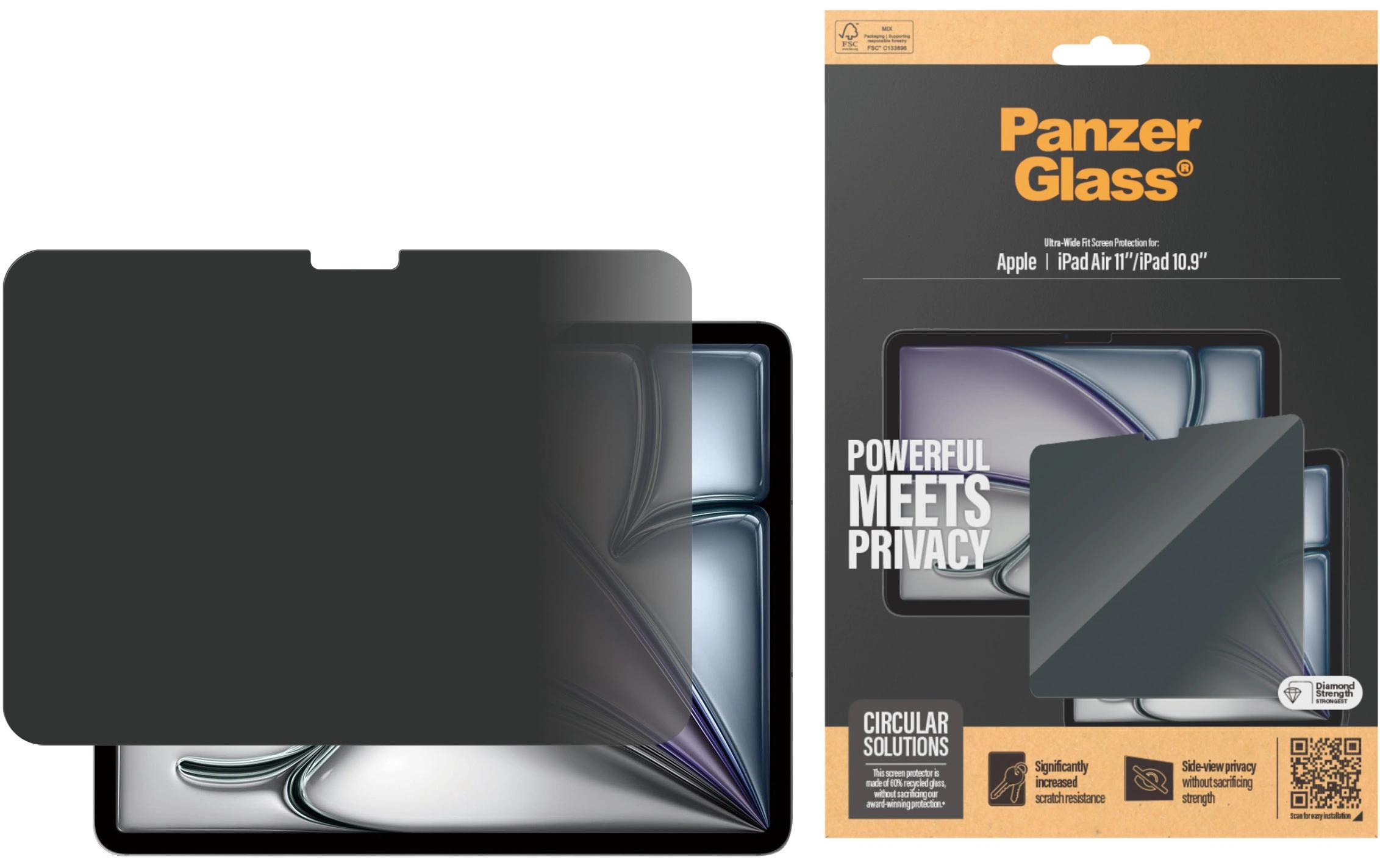 Panzerglass Tablet-Schutzfolie UWF 60% Recycled Privacy 10.9