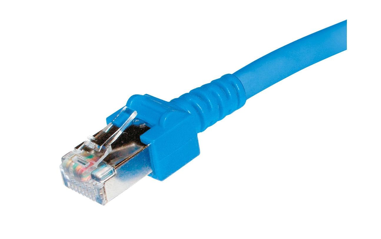 Dätwyler IT Infra Patchkabel Cat 5e, S/UTP, 0.5 m, Blau
