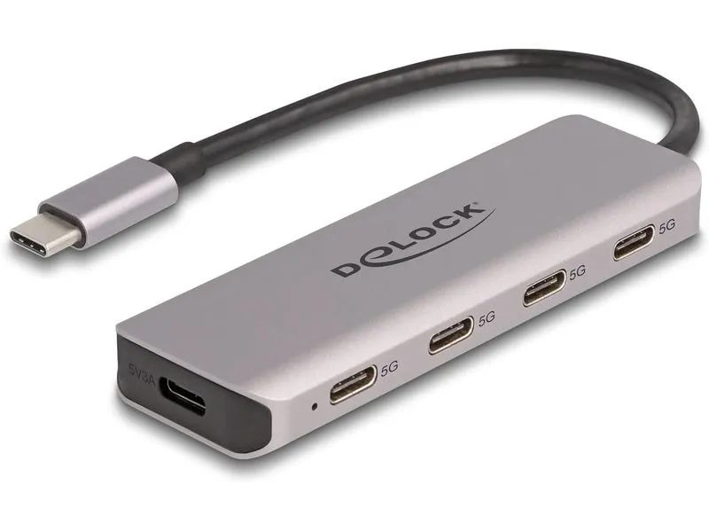 Delock USB-Hub 4x USB C 5Gbps Delock USB-Hub 4x USB C 5Gbps