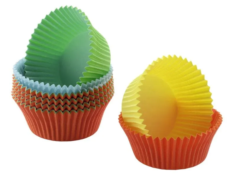 Kaiser Mini Muffinform, Papier, 150 Stück, Mehrfarbig