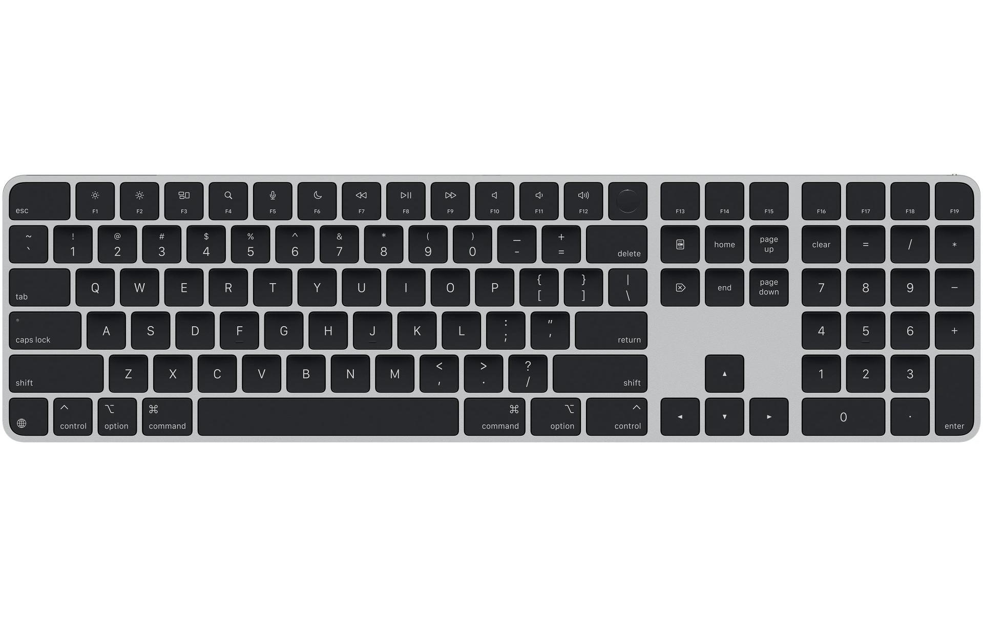 Apple Magic Keyboard mit Touch ID und Ziffernblock (US Layout) Apple Magic Keyboard mit Touch ID und Ziffernblock (US Layout)