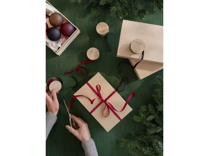 Blomus Weihnachtsschmuck Glaskugeln Rostbraun