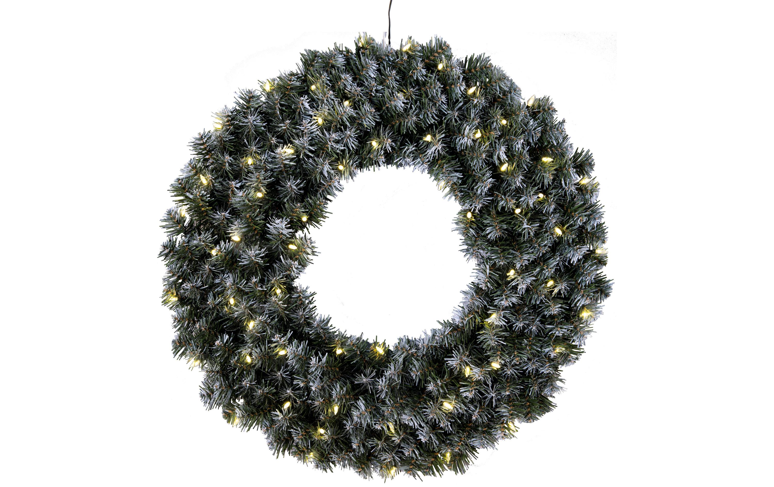 Star Trading LED-Weihnachtskranz Edmonton 60 LEDs