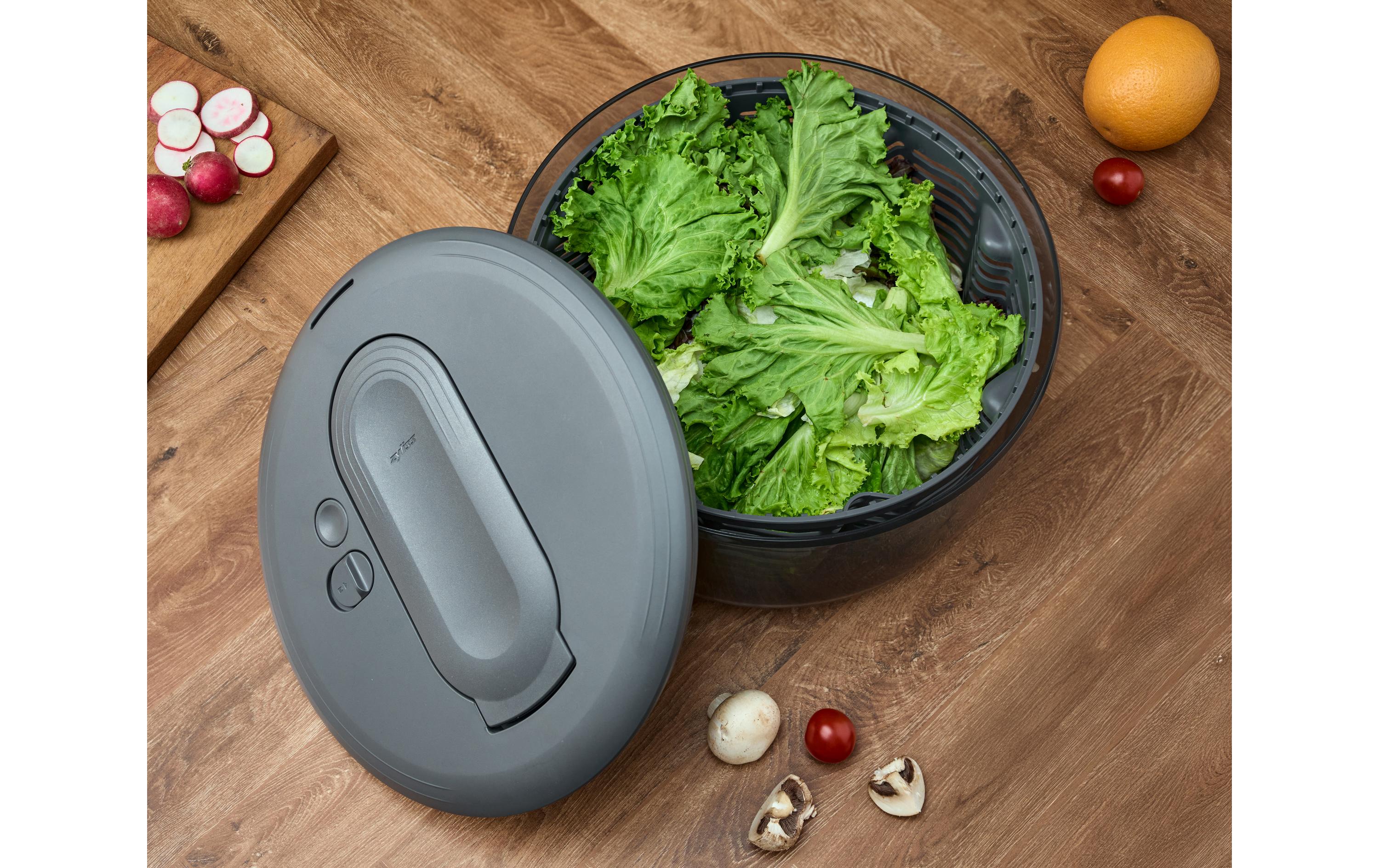 Zyliss Salatschleuder SwiftDry L Grau